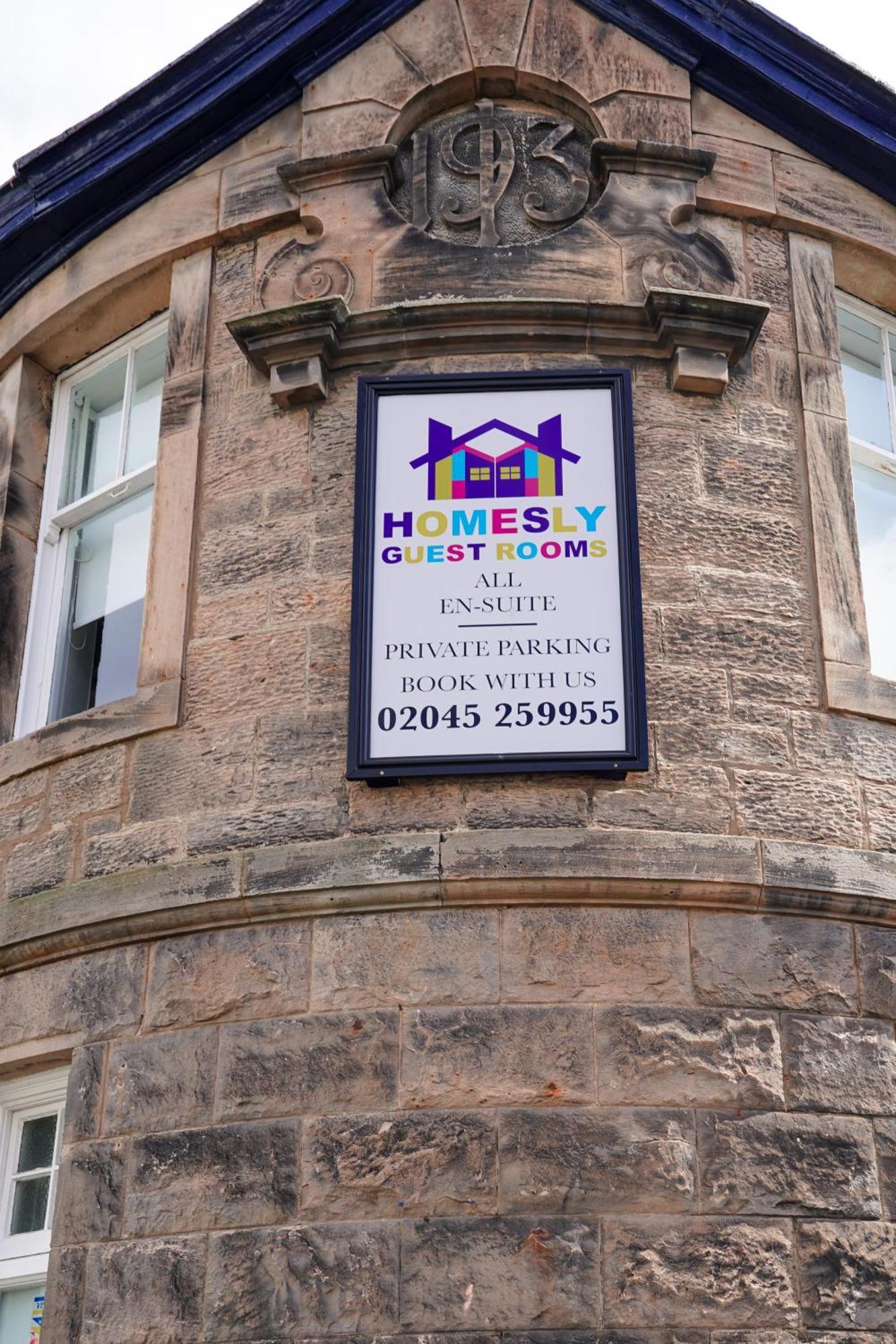 Homesly Guest Rooms, Comfortable En-Suite Guest Rooms With Free Parking And Self Check-In Berwick Upon Tweed Eksteriør billede